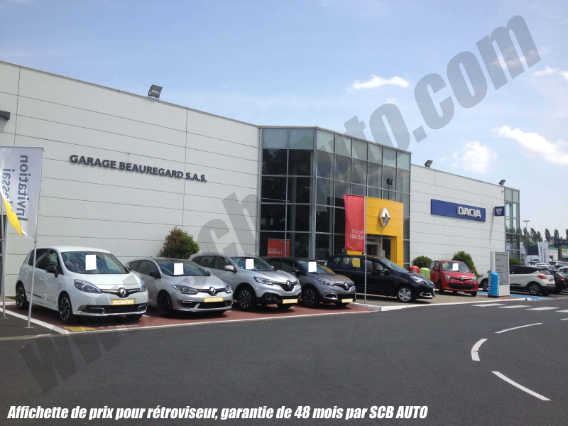 Affiche de prix par SCB AUTO